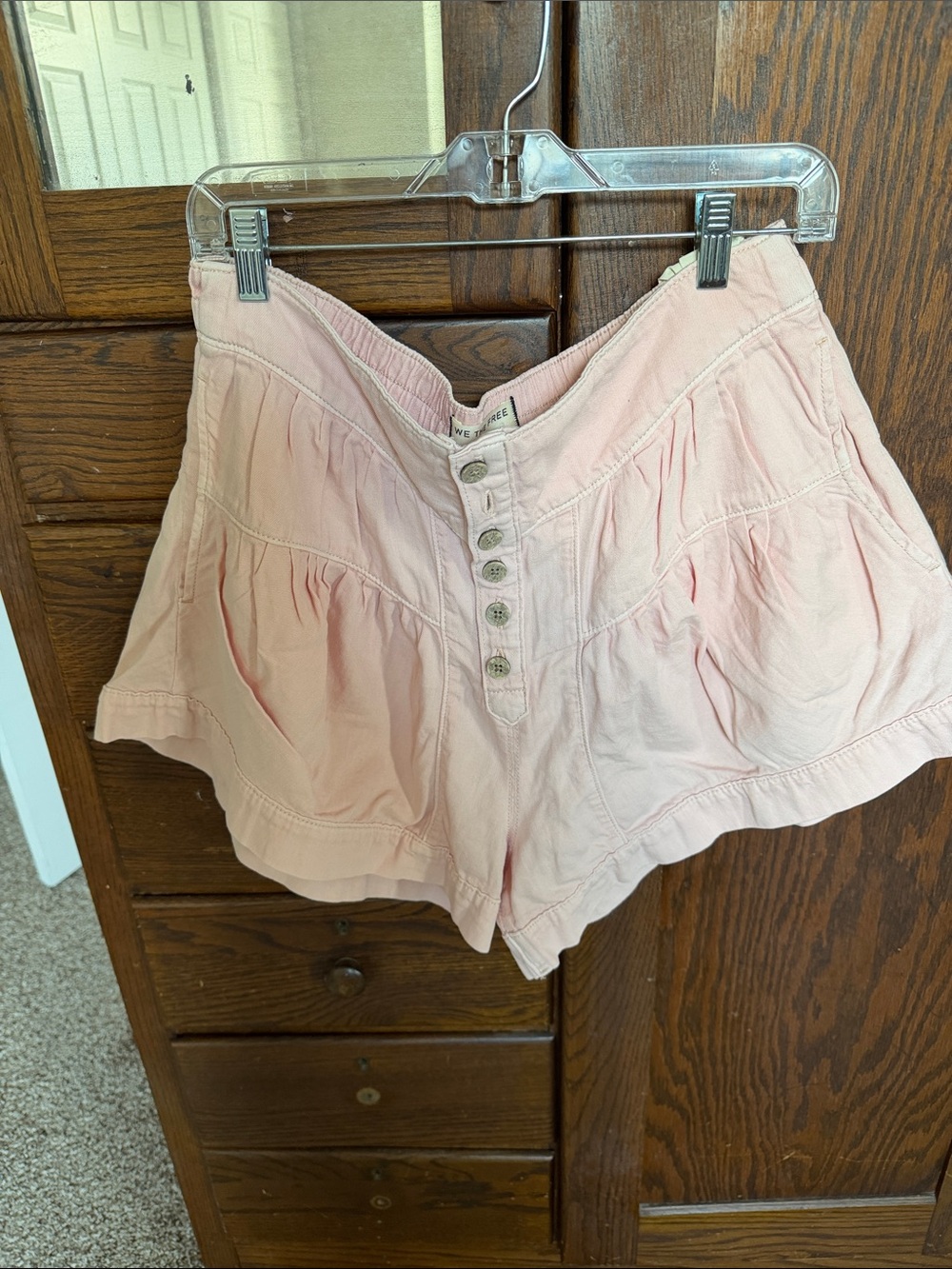 We the free pink flowy shorts